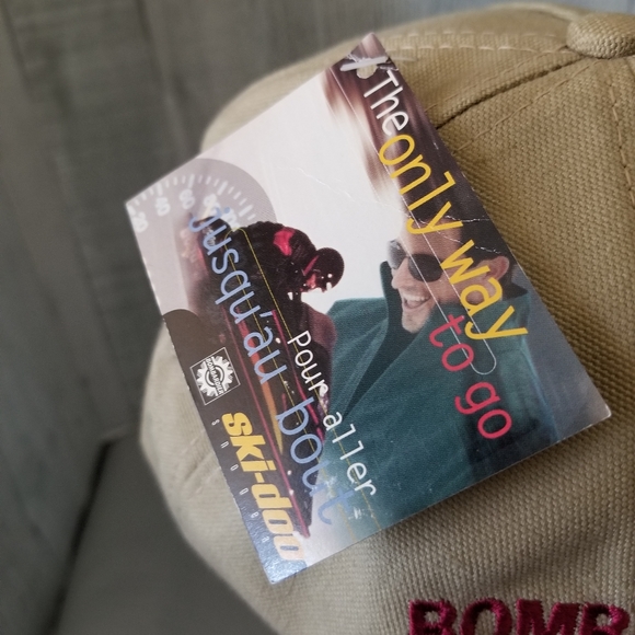 Bombadier Adjustable Snap Back Ski Doo Cap - Picture 3 of 5